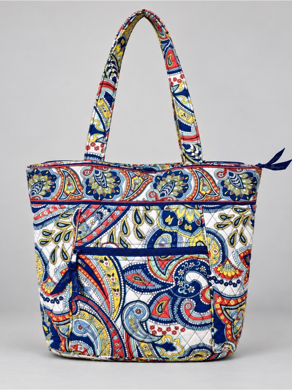 Vera Bradley Marina Paisley Tote Bag Purse Bohemian Quilted Cottage